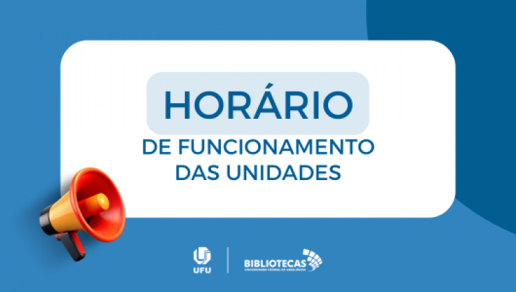 horário de funcionamento das unidades
