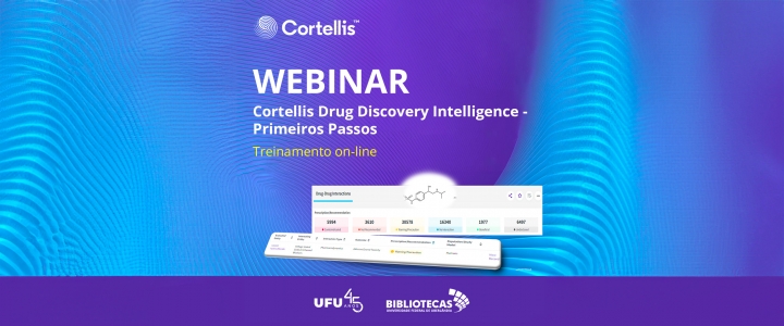 Webinar Cortellis Drug Discovery Inteligência - Primeiros Passos. treinamento on-line